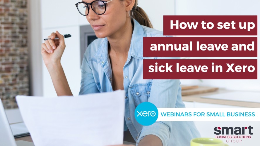 How To Set Up Annual Leave and Sick Leave In Xero